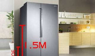 对开门冰箱容量多大合适 双开门冰箱高度